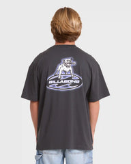 Bad Dog OG Short Sleeve Cotton T-Shirt - Washed Black