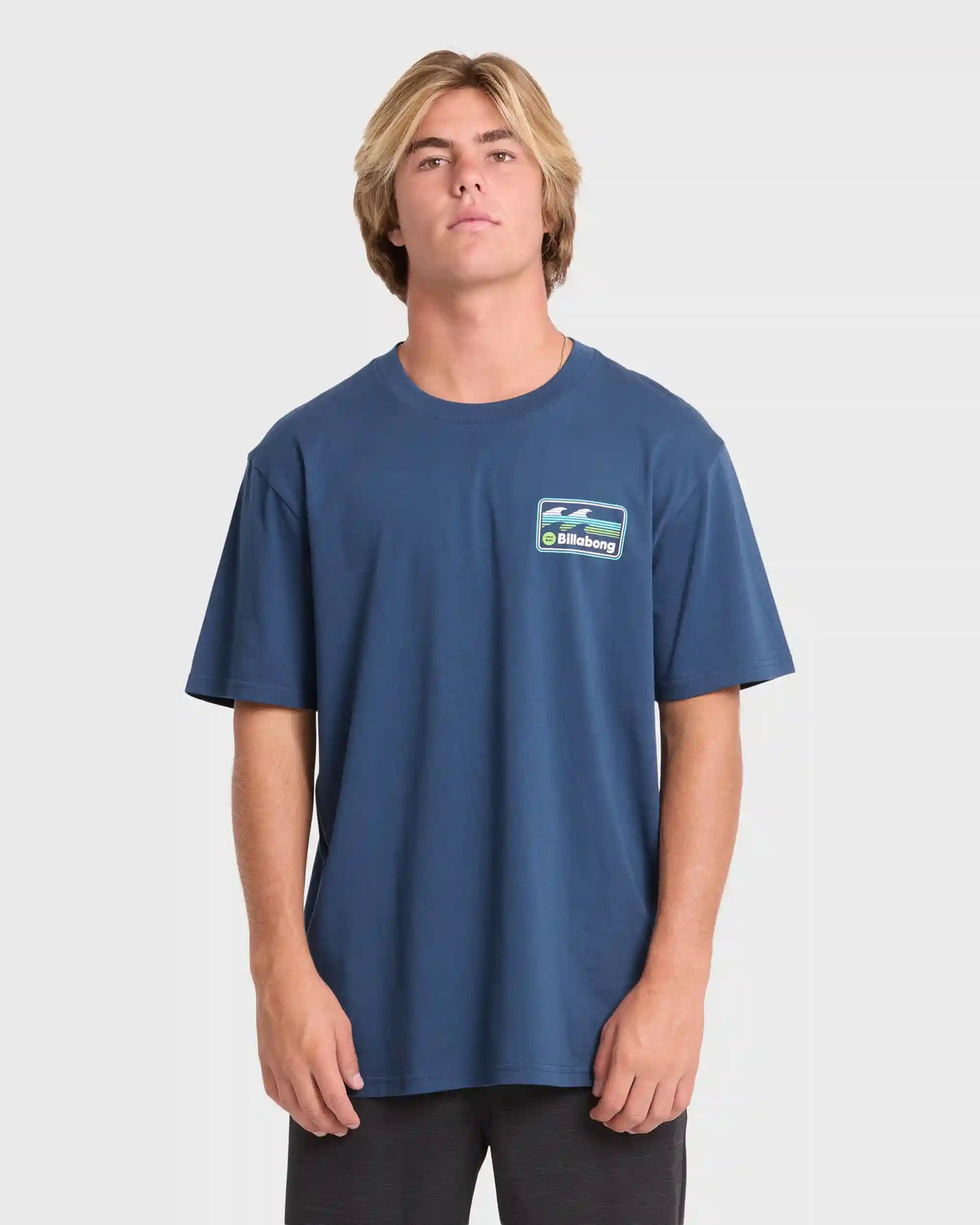 Runner Premium Short Sleeve Cotton T-Shirt - Dark Denim