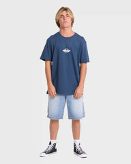 Mainstay Premium Short Sleeve Cotton T-Shirt - Dark Denim