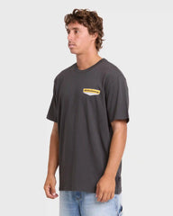 Snatch Premium Short Sleeve Knit Graphic T-Shirt - Raven