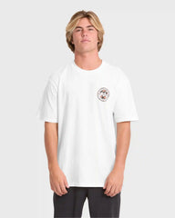 Hollow Premium Short Sleeve Knit T-Shirt - Off White