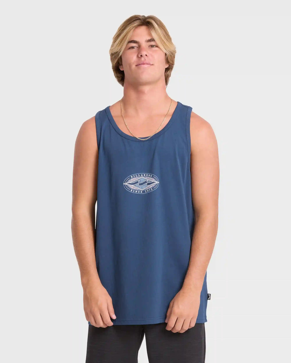 Rotor Diamond Premium Tank Top - Dark Denim