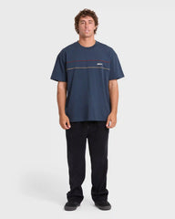 Arch Garage Short Sleeve Pocket Tee - Total Eclipse