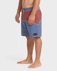 Garage Arch Lo Tide 17" Boardshorts - True Navy