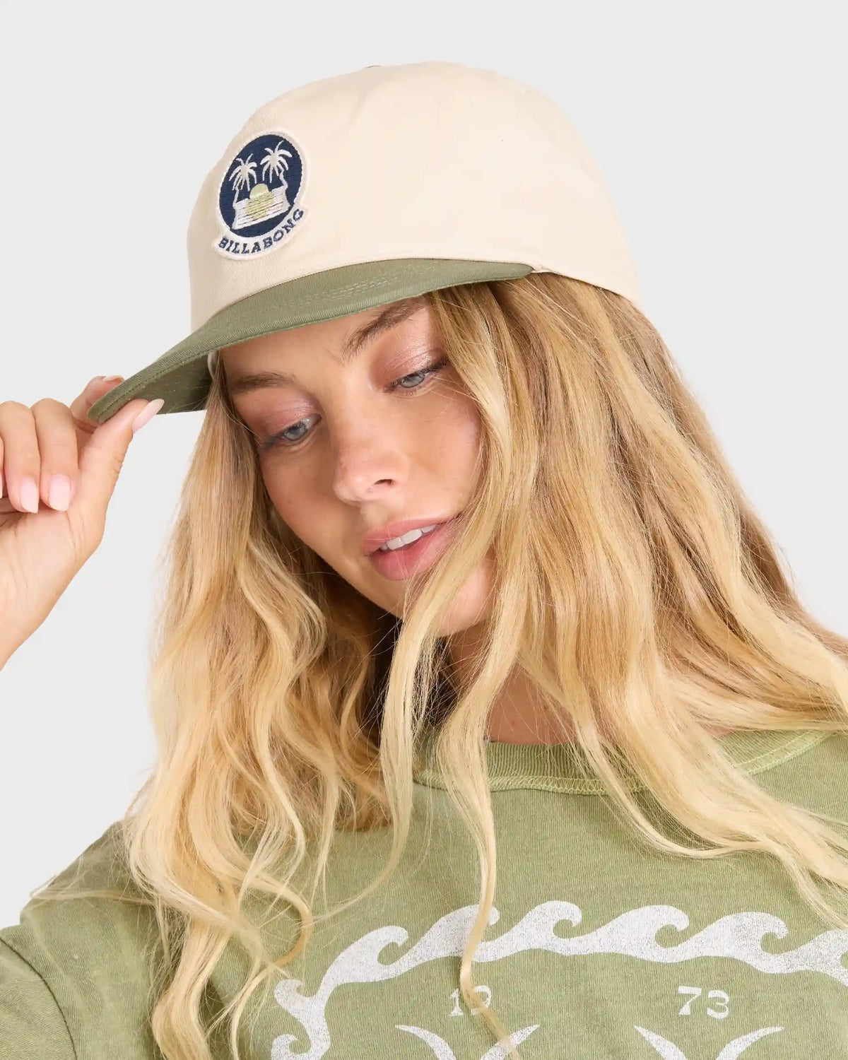 Grandpa 5-Panel Snapback Hat - Army Green