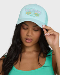Across Waves Hawaii Trucker Hat - Clearwater