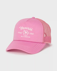 Grandpa Hawaii Trucker Hat - Party Pink