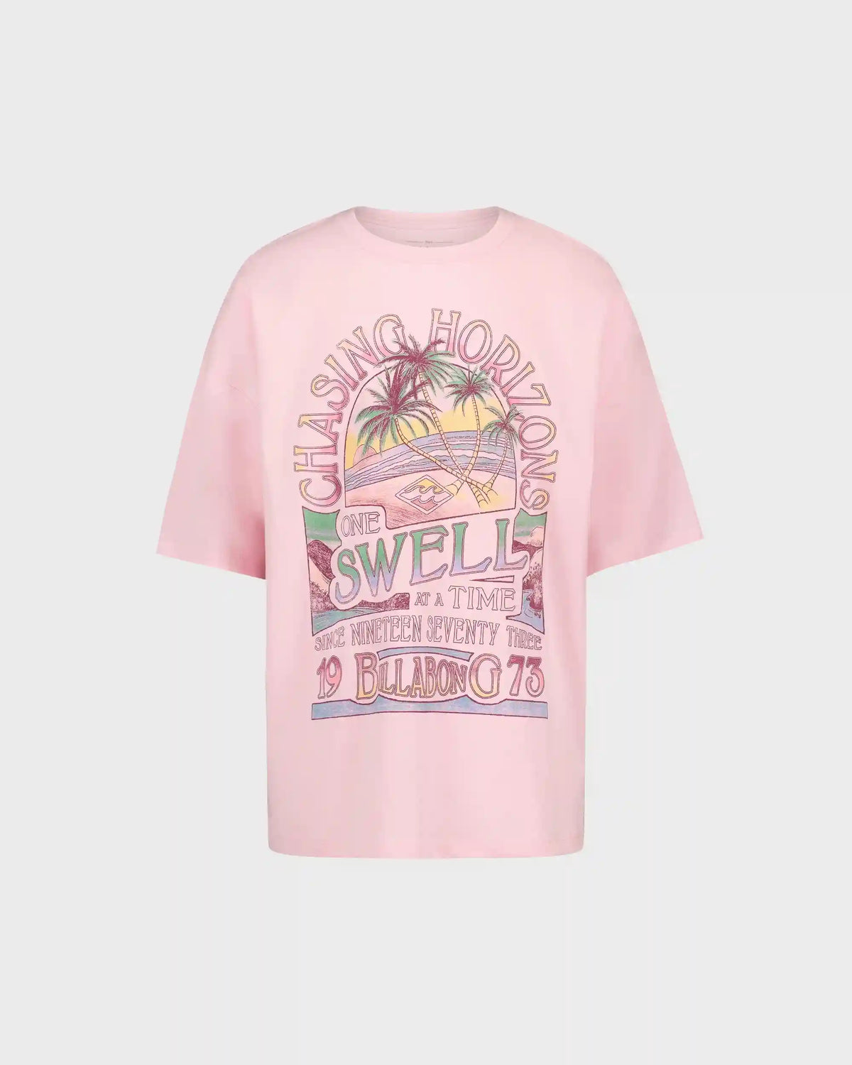 Girls Horizons Oversized Short Sleeve T-Shirt