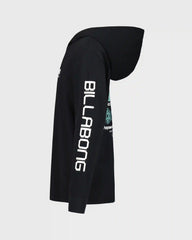 Boys Particle Hooded Long Sleeve T-Shirt