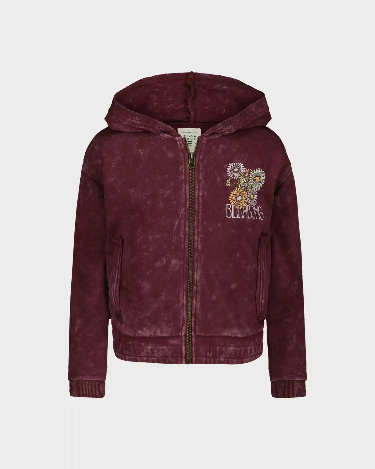 Girls Wildflower Zip Sweatshirt