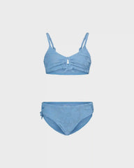 Girls Botanic Blues Bikini Set